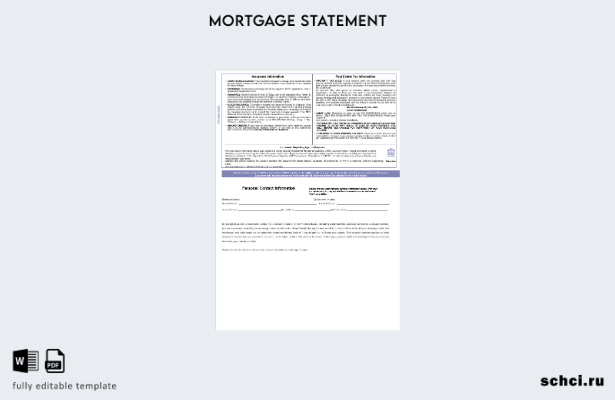 цифровая загрузка выписки по ипотеке швейцарского банка UBS в форматах Word и  1